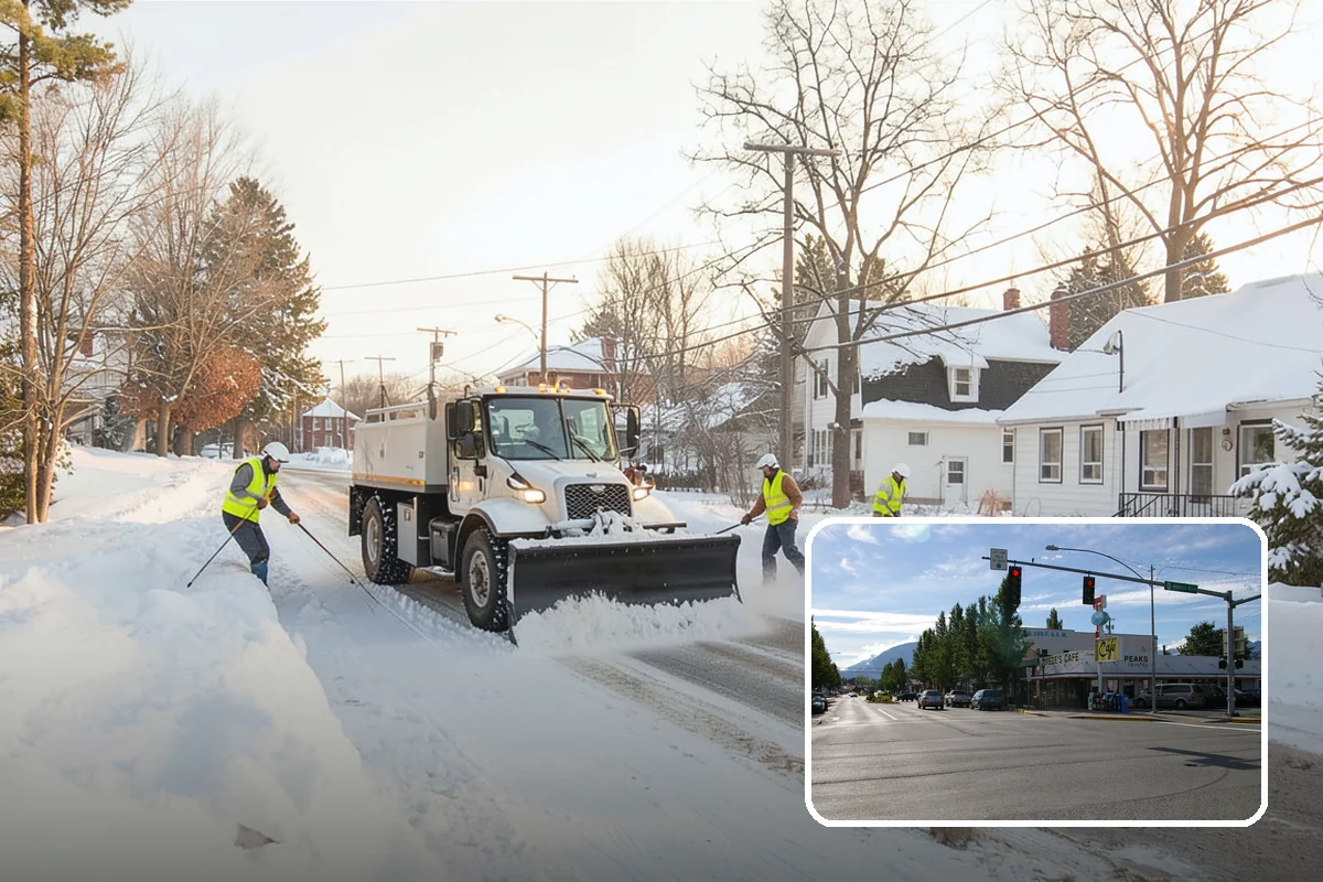 Loader Snow Removal in North Bend, King County, WA - Capacity for the largest snow volumes