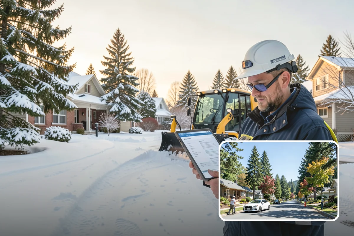 Loader Snow Removal in Orting, Pierce County, WA - Capacity for the largest snow volumes