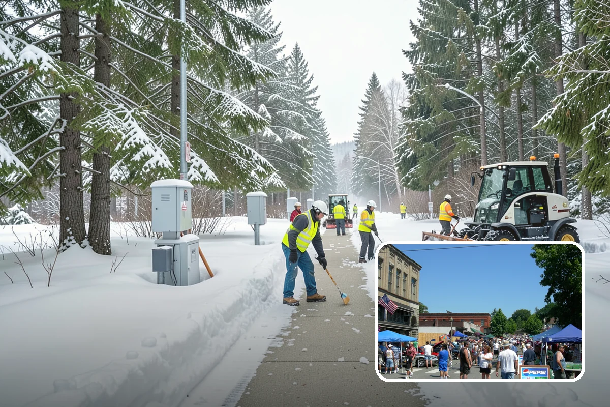 Loader Snow Removal in Snohomish, Snohomish County, WA - Capacity for the largest snow volumes