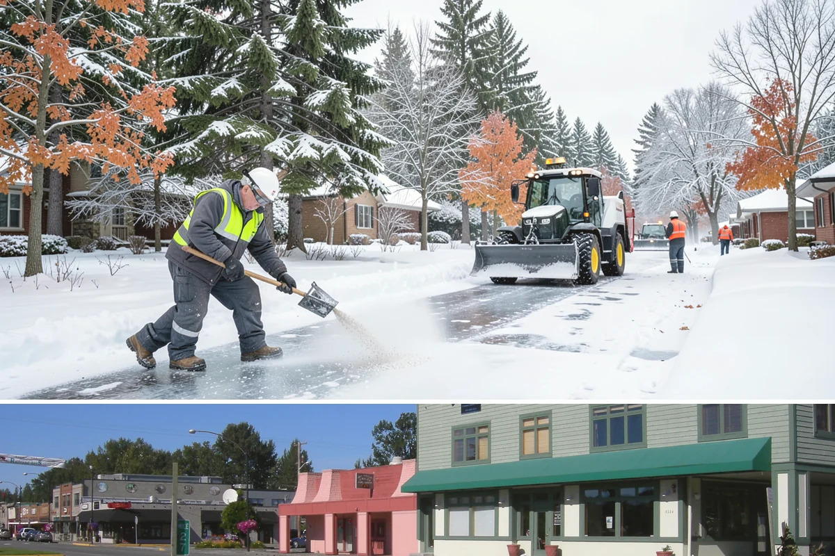 Loader Snow Removal in Snoqualmie, King County, WA - Loader work peaks during heavy accumulation events in January and February.