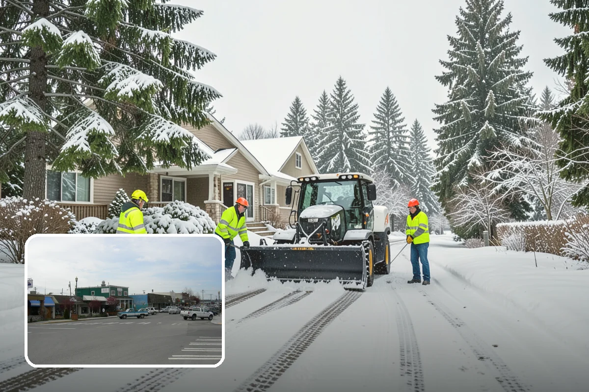 Loader Snow Removal in Stanwood, Snohomish County, WA - Capacity for the largest snow volumes