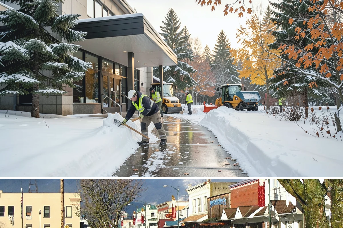 Loading Dock Clearing in Arlington, Snohomish County, WA - Prioritized before your early-morning receiving windows across the winter shipping season from late fall into early spring.