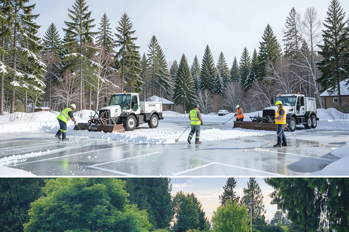 Loading Dock Clearing in Bonney Lake, Pierce County, WA - Prioritized before your early-morning receiving windows across the winter shipping season from late fall into early spring.