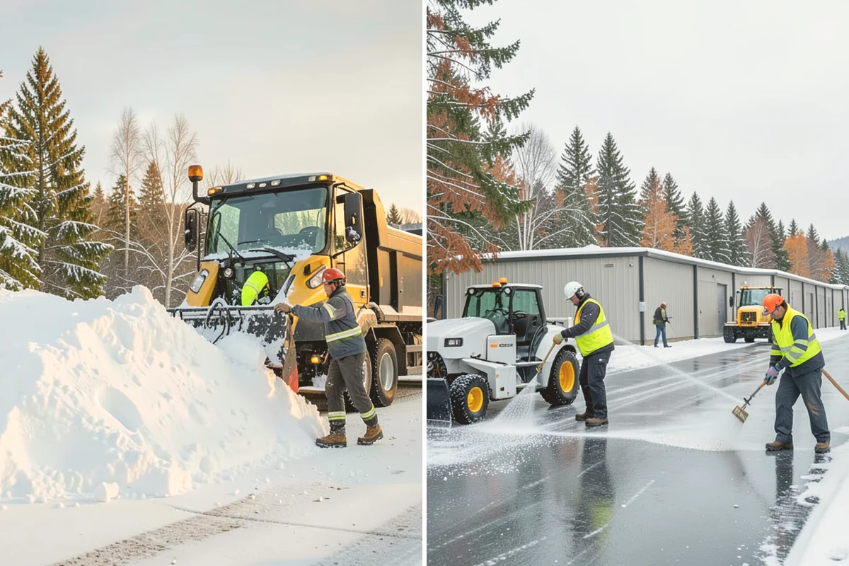 Loading Dock Clearing in Brier, Snohomish County, WA - Map the apron, ramps, and trailer approach for your dock