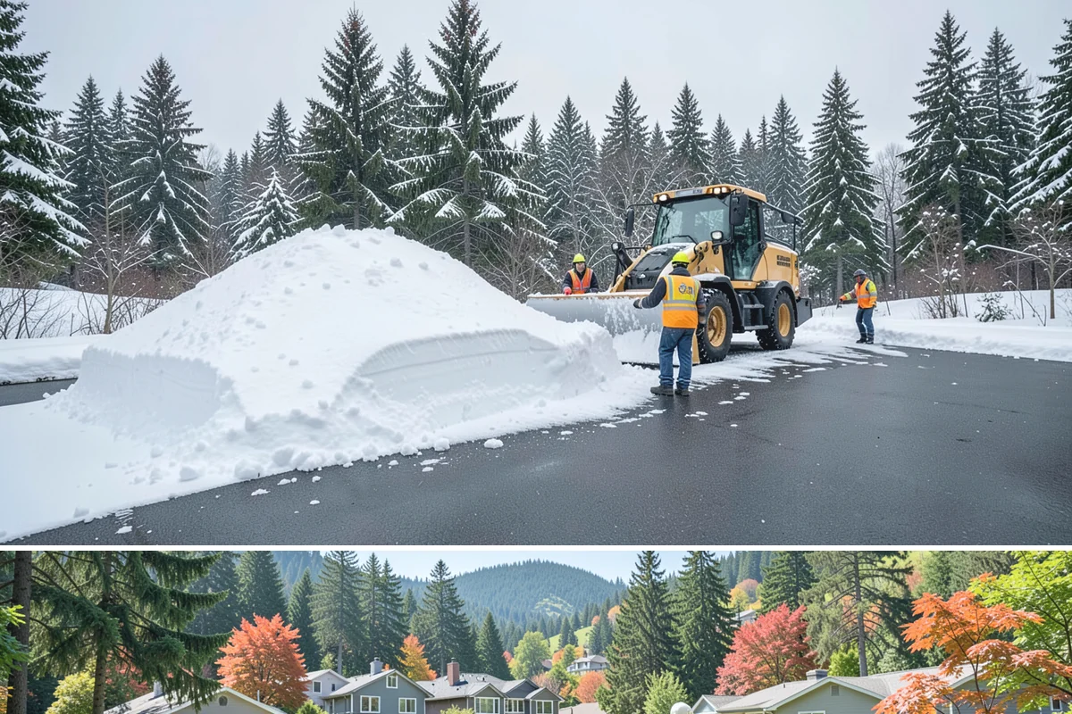 Loading Dock Clearing in Fircrest, Pierce County, WA - Prioritized before your early-morning receiving windows across the winter shipping season from late fall into early spring.
