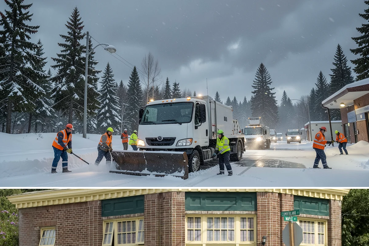 Loading Dock Clearing in Hamilton, Skagit County, WA - Prioritized before your early-morning receiving windows across the winter shipping season from late fall into early spring.