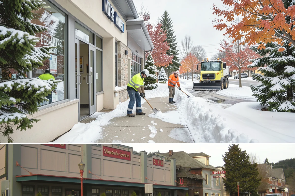 Loading Dock Clearing in Issaquah, King County, WA - Prioritized before your early-morning receiving windows across the winter shipping season from late fall into early spring.