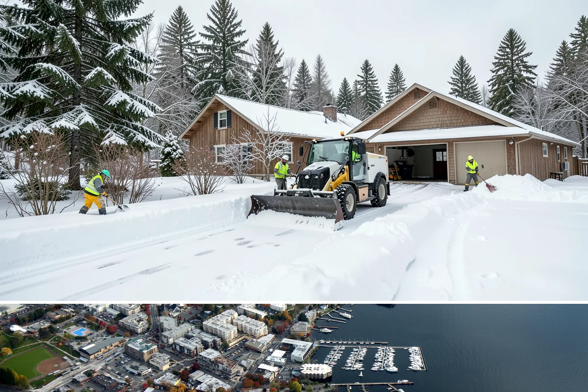 Loading Dock Clearing in Kirkland, King County, WA - Prioritized before your early-morning receiving windows across the winter shipping season from late fall into early spring.