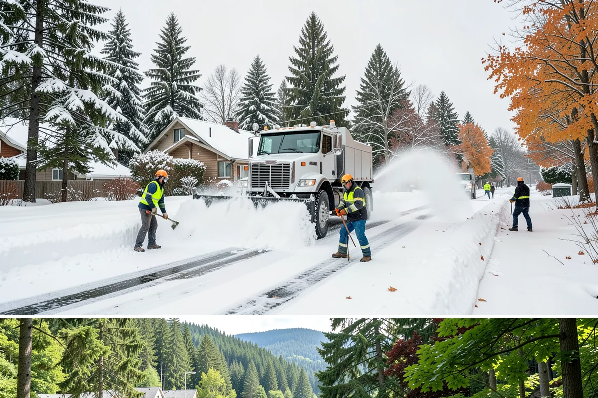 Loading Dock Clearing in Lake Forest Park, King County, WA - Prioritized before your early-morning receiving windows across the winter shipping season from late fall into early spring.