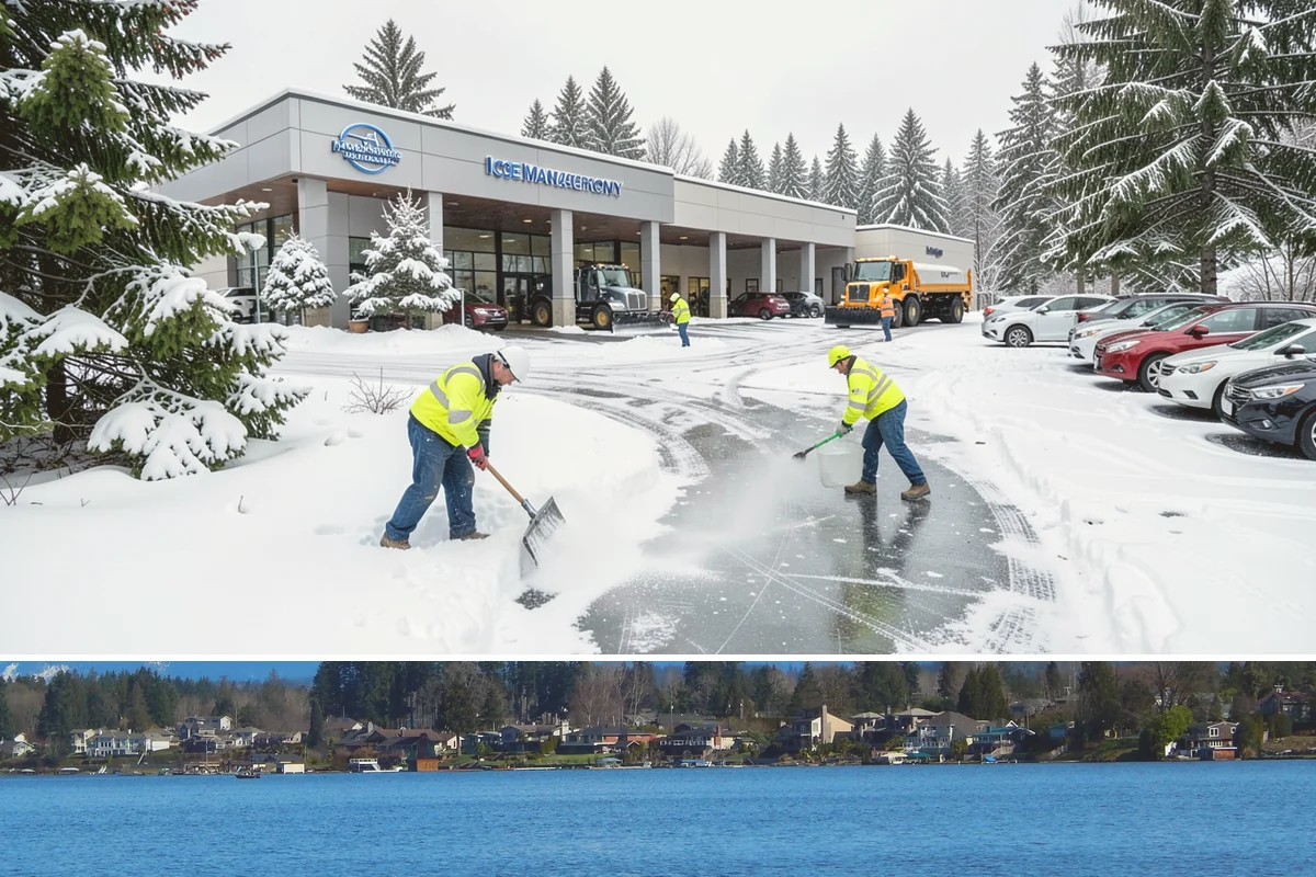 Loading Dock Clearing in Lake Stevens, Snohomish County, WA - Prioritized before your early-morning receiving windows across the winter shipping season from late fall into early spring.