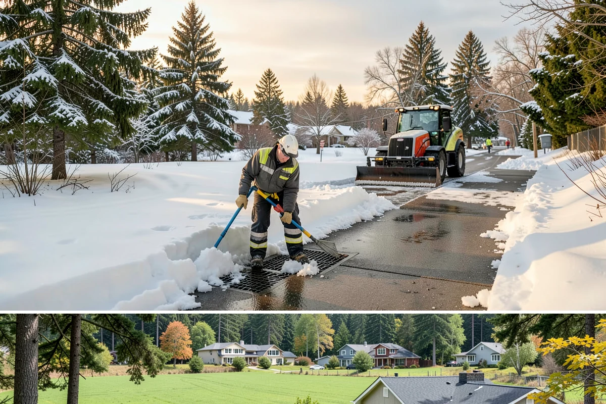 Loading Dock Clearing in Lyman, Skagit County, WA - Prioritized before your early-morning receiving windows across the winter shipping season from late fall into early spring.