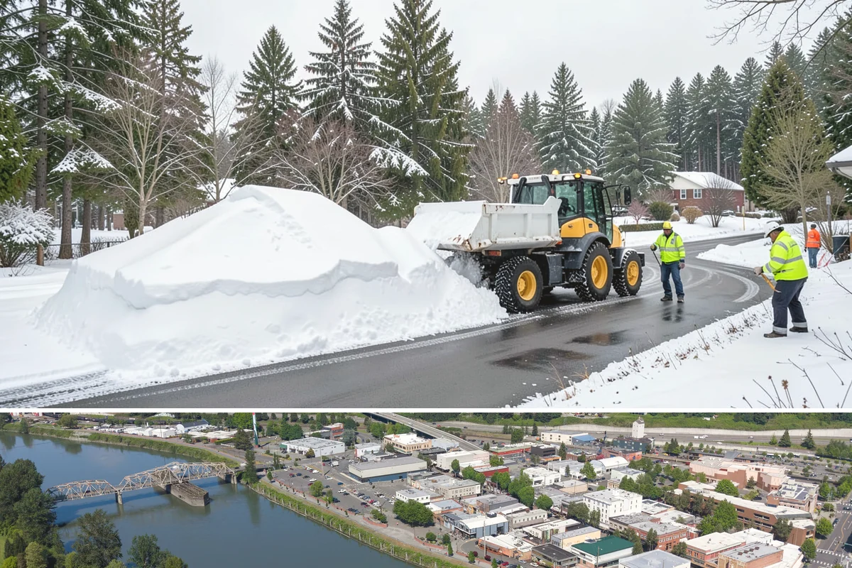 Loading Dock Clearing in Mount Vernon, Skagit County, WA - Prioritized before your early-morning receiving windows across the winter shipping season from late fall into early spring.