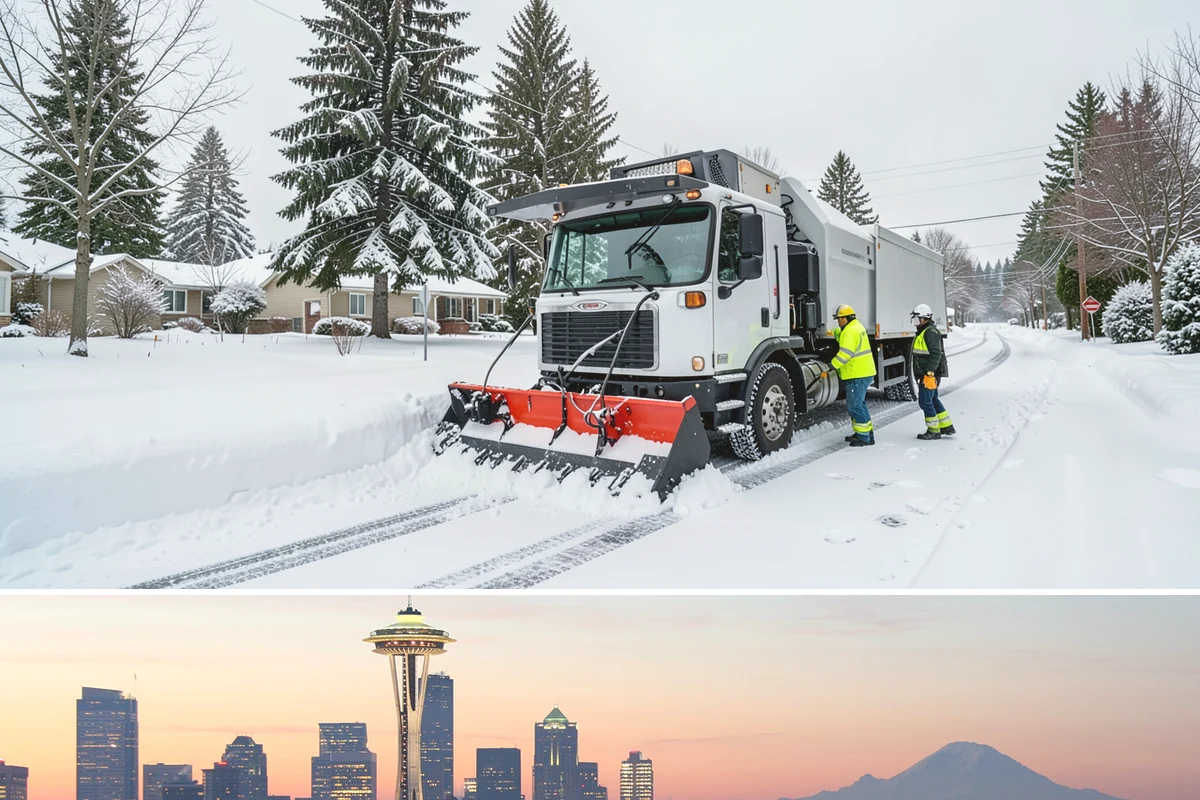 Loading Dock Clearing in Seattle, King County, WA - Prioritized before your early-morning receiving windows across the winter shipping season from late fall into early spring.
