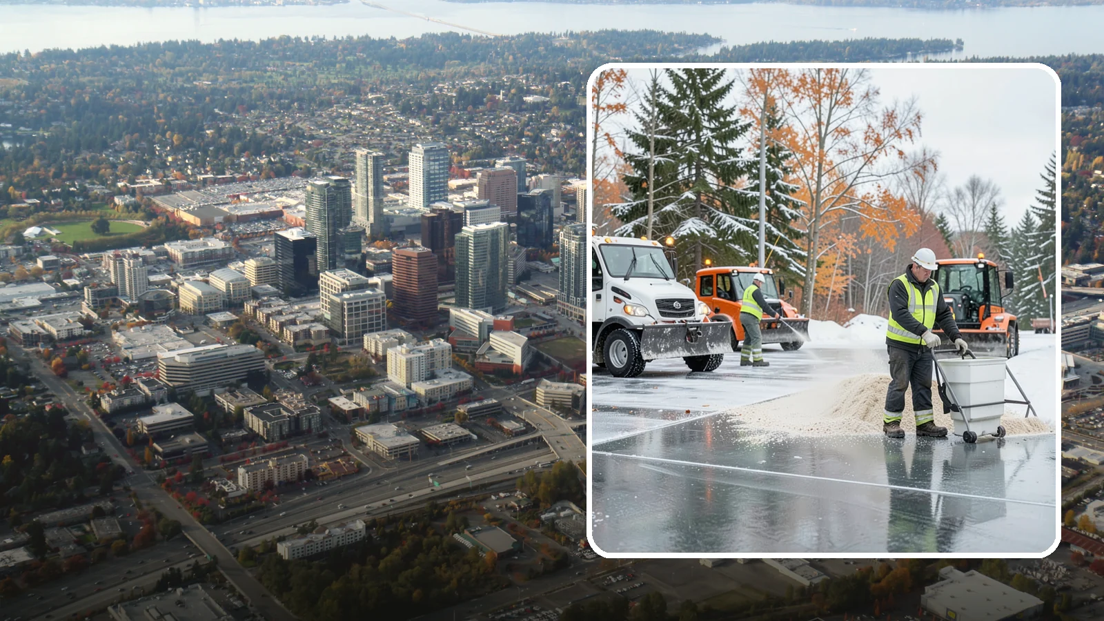 Loading Dock Deicing in Bellevue, King County, WA - Deicing of loading docks and approaches so freight moves safely when ice forms on the busiest working surface.