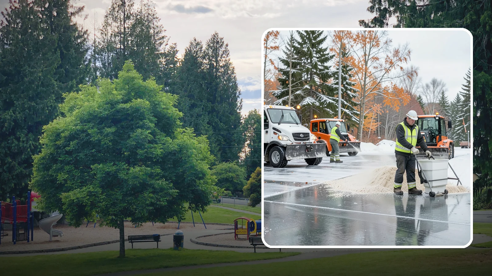 Loading Dock Deicing in Bonney Lake, Pierce County, WA - Deicing of loading docks and approaches so freight moves safely when ice forms on the busiest working surface.
