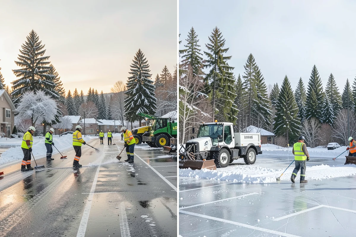 Loading Dock Deicing in Bonney Lake, Pierce County, WA - Deice the dock apron and the sloped approach