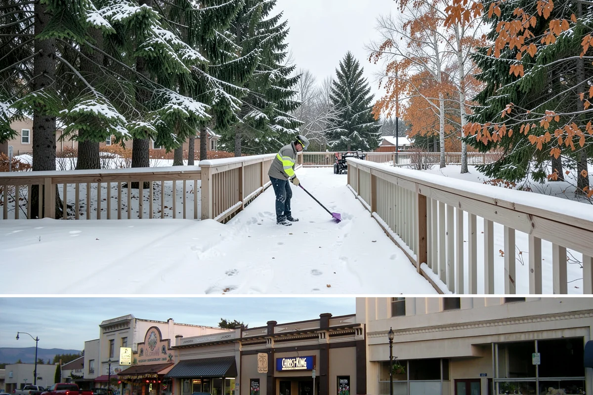Loading Dock Deicing in Burlington, Skagit County, WA - Keep loading docks on active deicing through every freeze of the season, most often December through February in the lowlands.