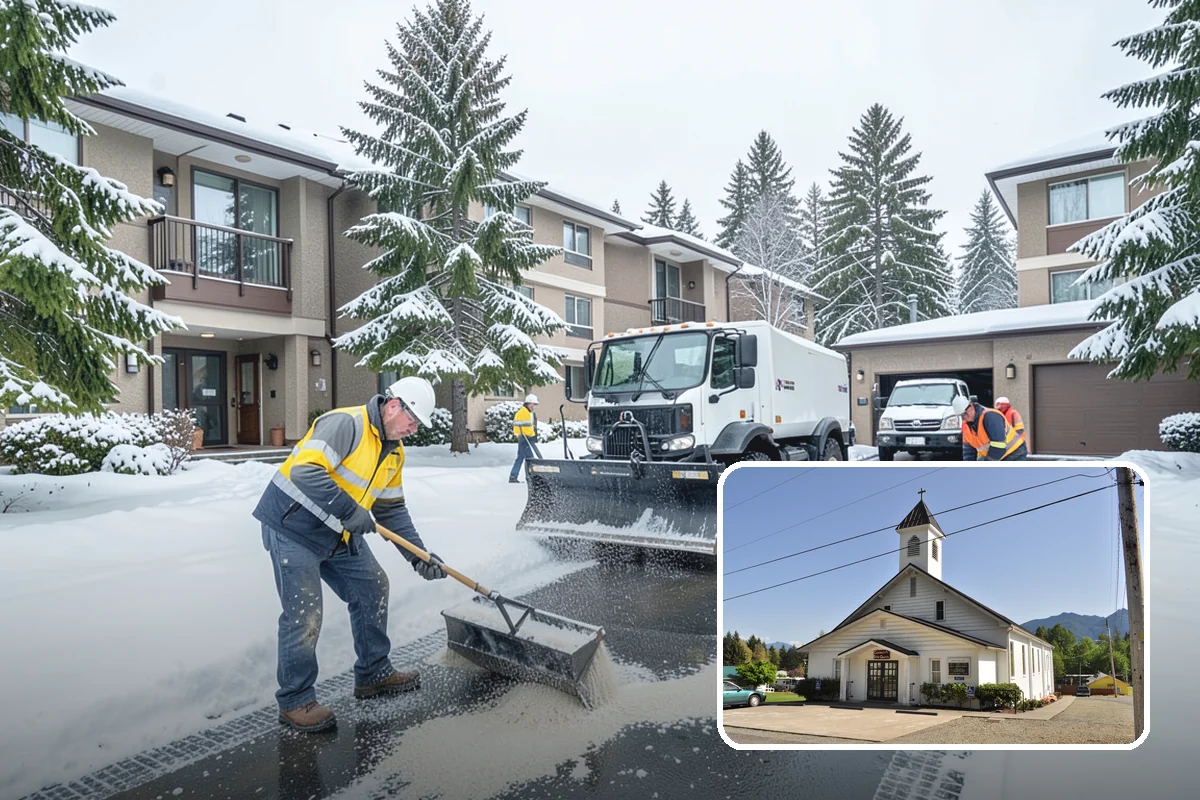 Loading Dock Deicing in Concrete, Skagit County, WA - Keeps freight moving safely on a high-traffic surface