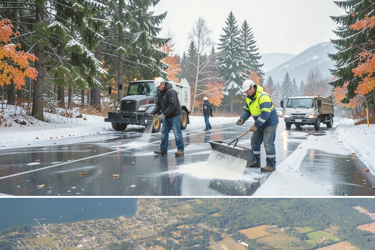 Loading Dock Deicing in Coupeville, Island County, WA - Keep loading docks on active deicing through every freeze of the season, most often December through February in the lowlands.