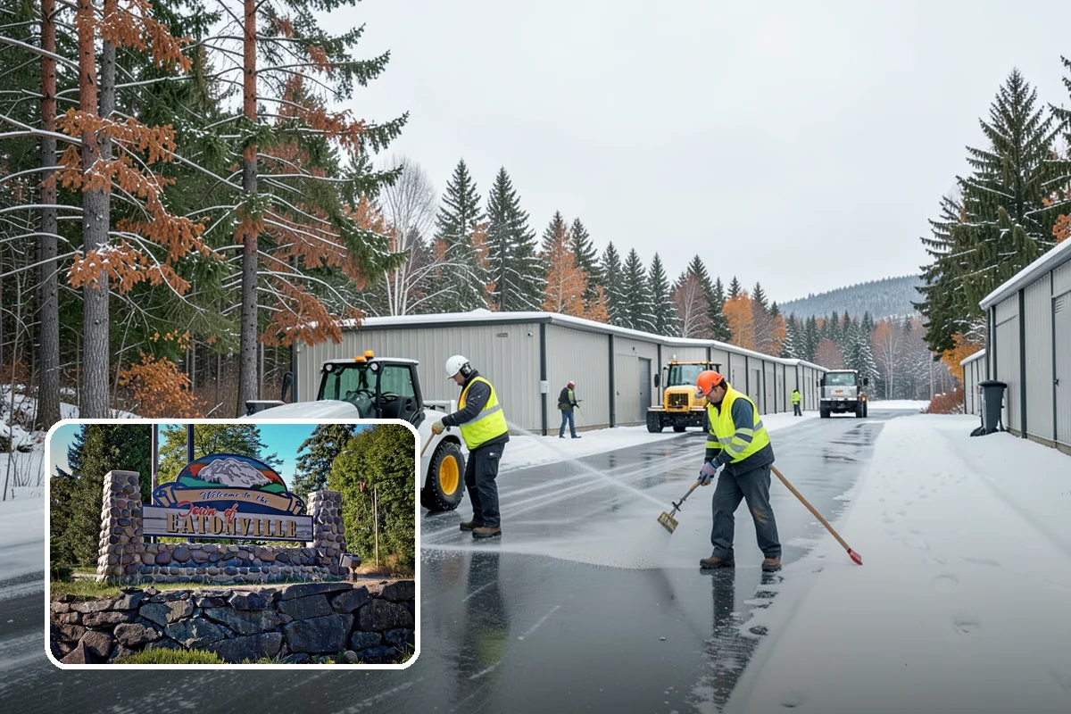 Loading Dock Deicing in Eatonville, Pierce County, WA - Keeps freight moving safely on a high-traffic surface