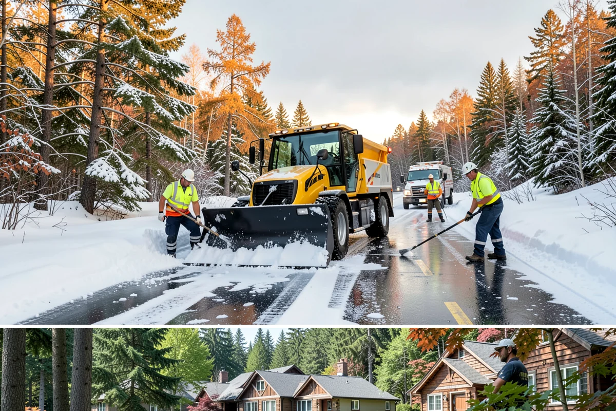 Loading Dock Deicing in Edgewood, Pierce County, WA - Keep loading docks on active deicing through every freeze of the season, most often December through February in the lowlands.