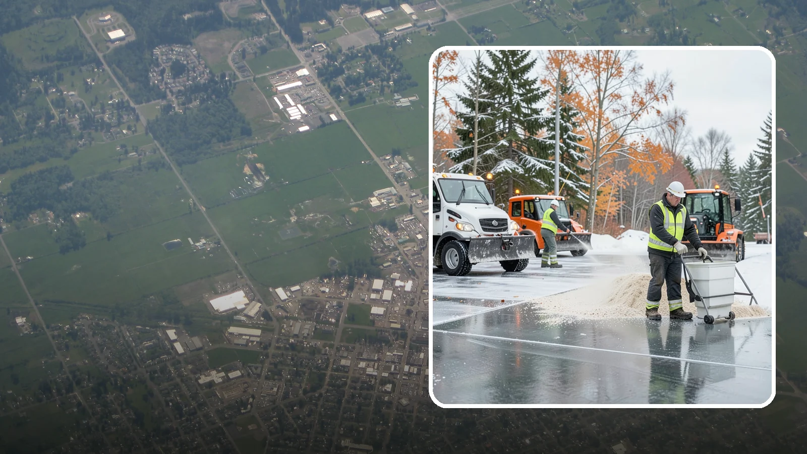 Loading Dock Deicing in Enumclaw, King County, WA - Deicing of loading docks and approaches so freight moves safely when ice forms on the busiest working surface.