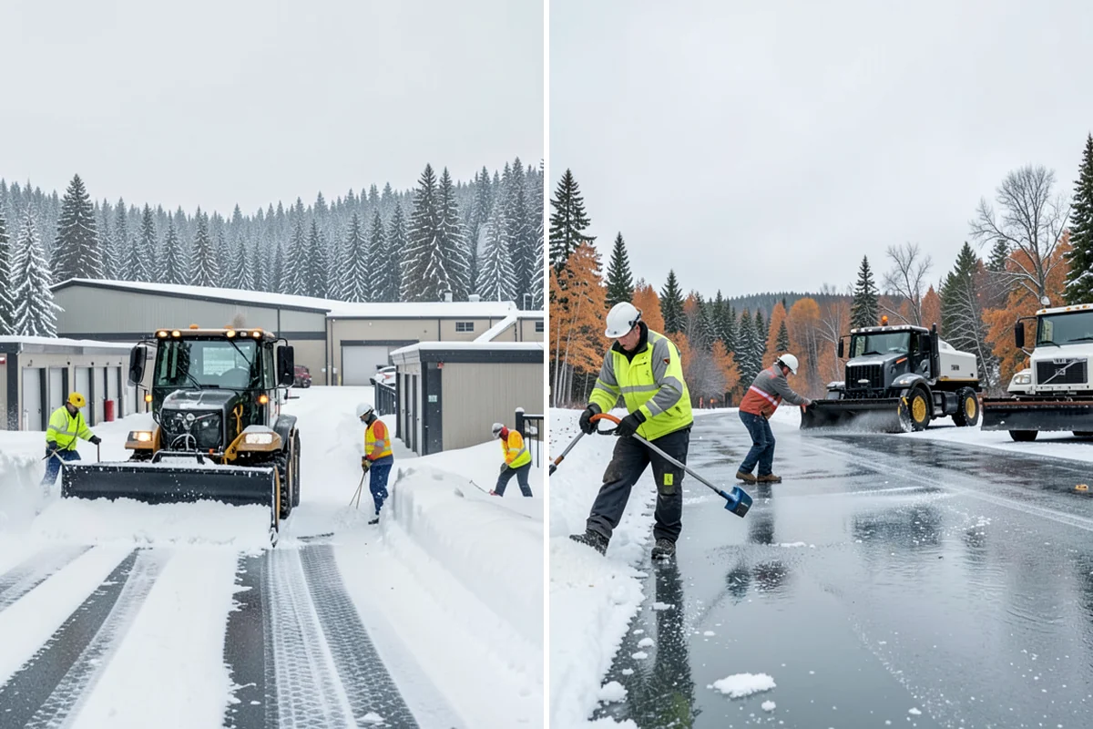 Loading Dock Deicing in Enumclaw, King County, WA - Deice the dock apron and the sloped approach