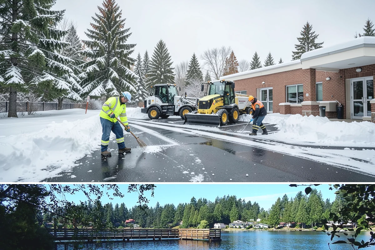 Loading Dock Deicing in Federal Way, King County, WA - Keep loading docks on active deicing through every freeze of the season, most often December through February in the lowlands.