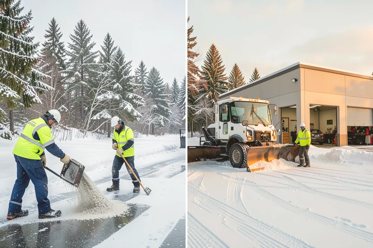Loading Dock Deicing in Fife, Pierce County, WA - Deice the dock apron and the sloped approach