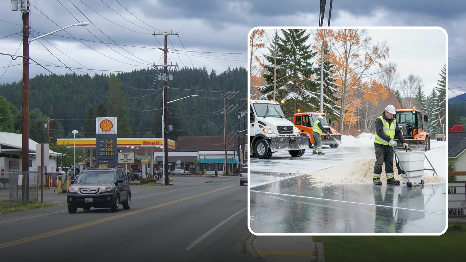Loading Dock Deicing in Granite Falls, Snohomish County, WA - Deicing of loading docks and approaches so freight moves safely when ice forms on the busiest working surface.