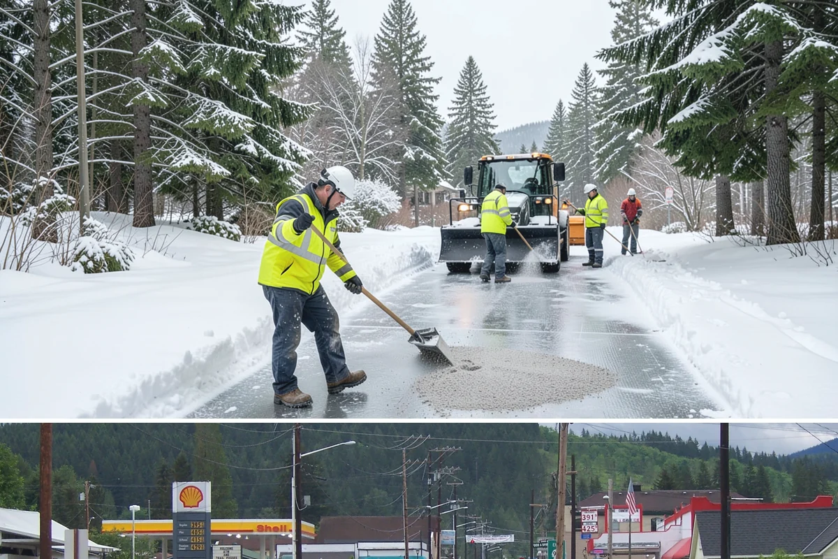 Loading Dock Deicing in Granite Falls, Snohomish County, WA - Keep loading docks on active deicing through every freeze of the season, most often December through February in the lowlands.
