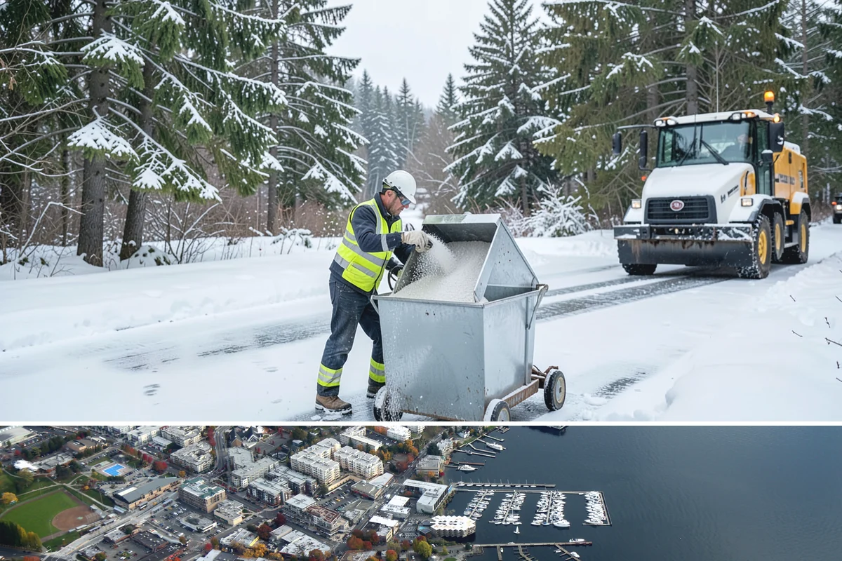 Loading Dock Deicing in Kirkland, King County, WA - Keep loading docks on active deicing through every freeze of the season, most often December through February in the lowlands.