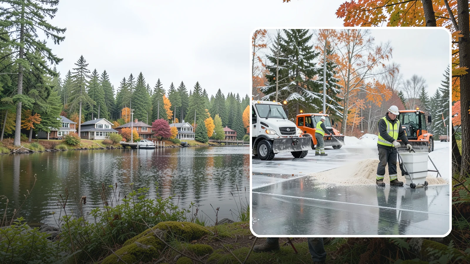 Loading Dock Deicing in La Conner, Skagit County, WA - Deicing of loading docks and approaches so freight moves safely when ice forms on the busiest working surface.