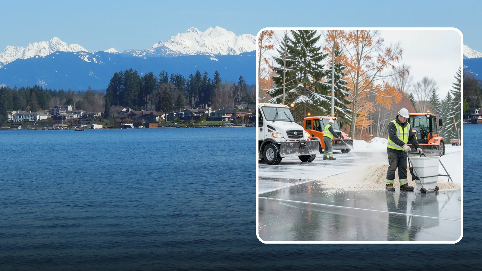 Loading Dock Deicing in Lake Stevens, Snohomish County, WA - Deicing of loading docks and approaches so freight moves safely when ice forms on the busiest working surface.
