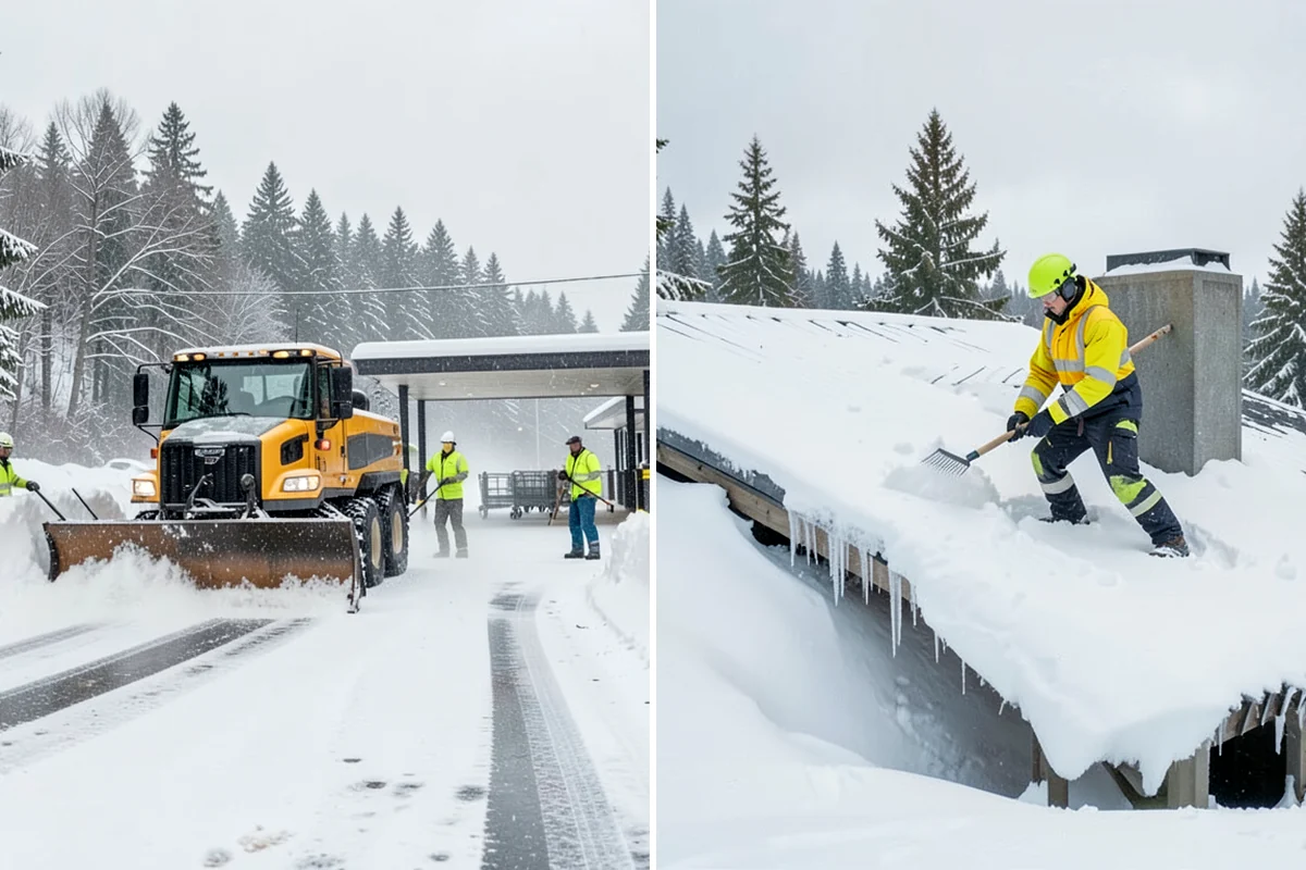 Loading Dock Deicing in Lakewood, Pierce County, WA - Deice the dock apron and the sloped approach