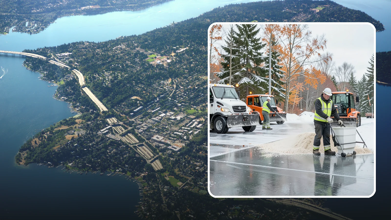 Loading Dock Deicing in Mercer Island, King County, WA - Deicing of loading docks and approaches so freight moves safely when ice forms on the busiest working surface.