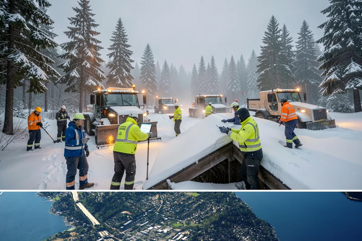 Loading Dock Deicing in Mercer Island, King County, WA - Keep loading docks on active deicing through every freeze of the season, most often December through February in the lowlands.