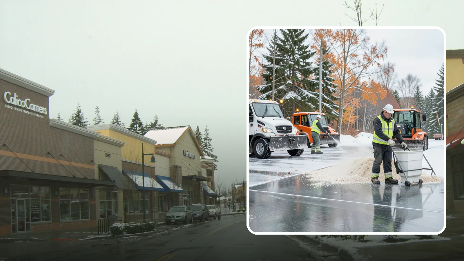 Loading Dock Deicing in Mill Creek, Snohomish County, WA - Deicing of loading docks and approaches so freight moves safely when ice forms on the busiest working surface.