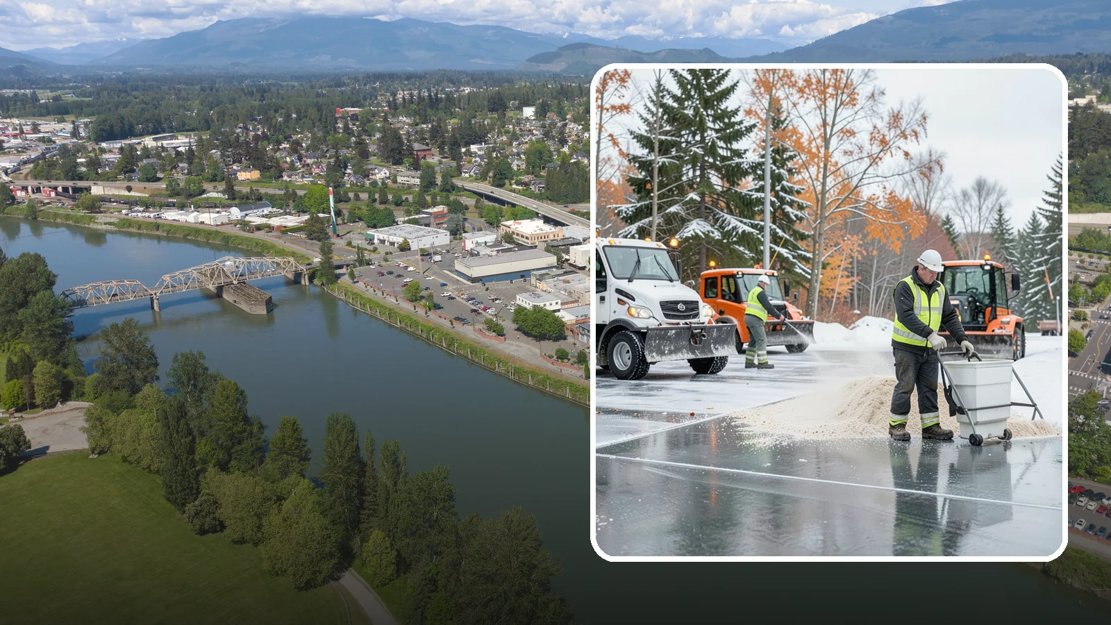 Loading Dock Deicing in Mount Vernon, Skagit County, WA - Deicing of loading docks and approaches so freight moves safely when ice forms on the busiest working surface.