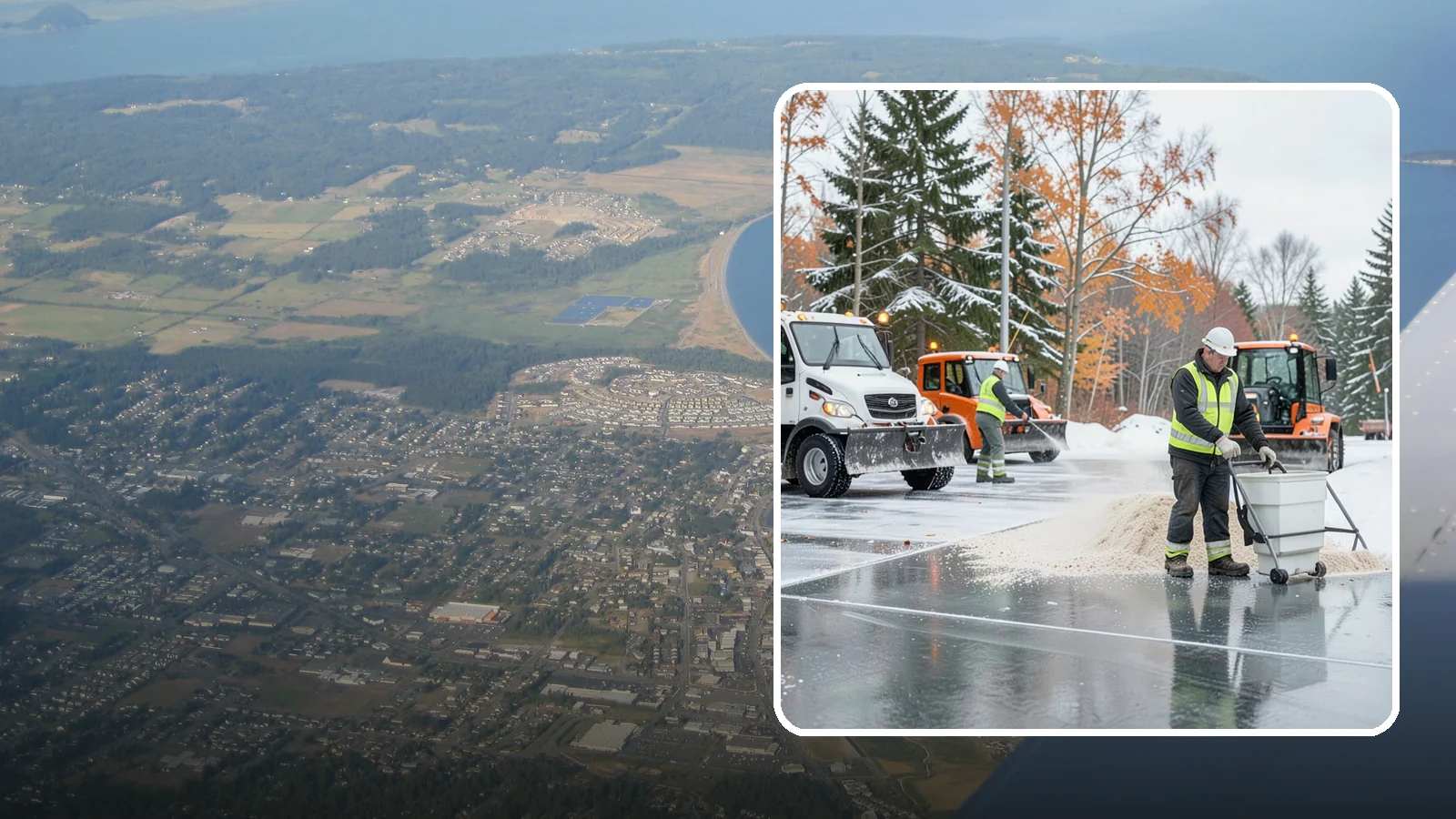 Loading Dock Deicing in Oak Harbor, Island County, WA - Deicing of loading docks and approaches so freight moves safely when ice forms on the busiest working surface.