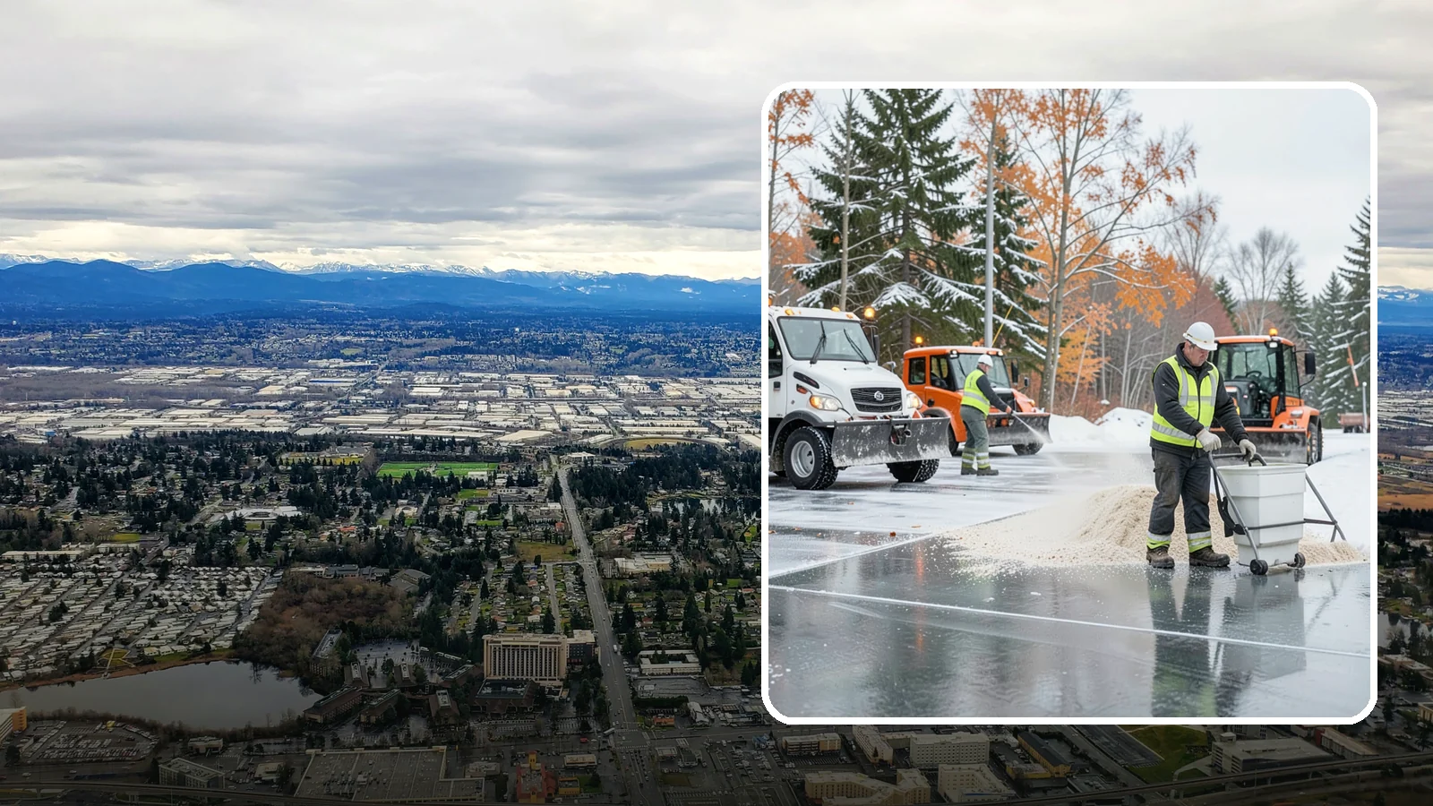 Loading Dock Deicing in SeaTac, King County, WA - Deicing of loading docks and approaches so freight moves safely when ice forms on the busiest working surface.