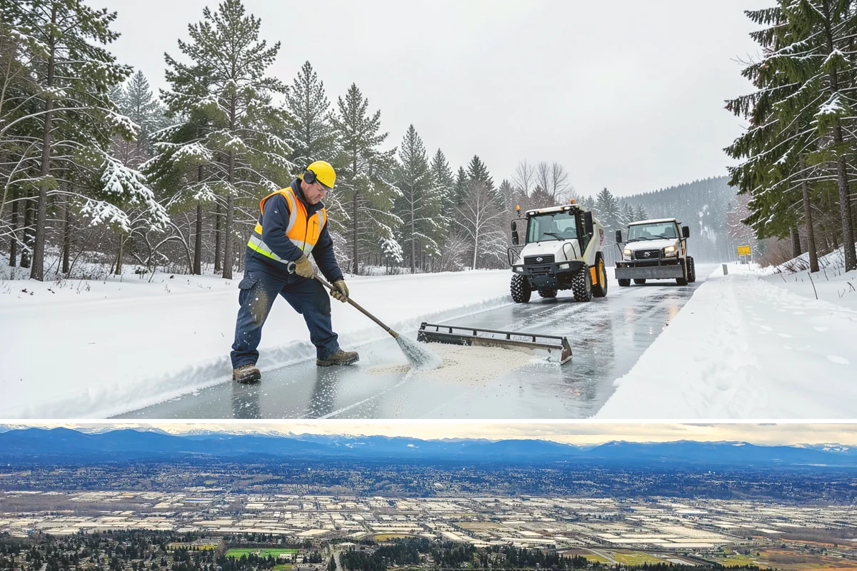 Loading Dock Deicing in SeaTac, King County, WA - Keep loading docks on active deicing through every freeze of the season, most often December through February in the lowlands.