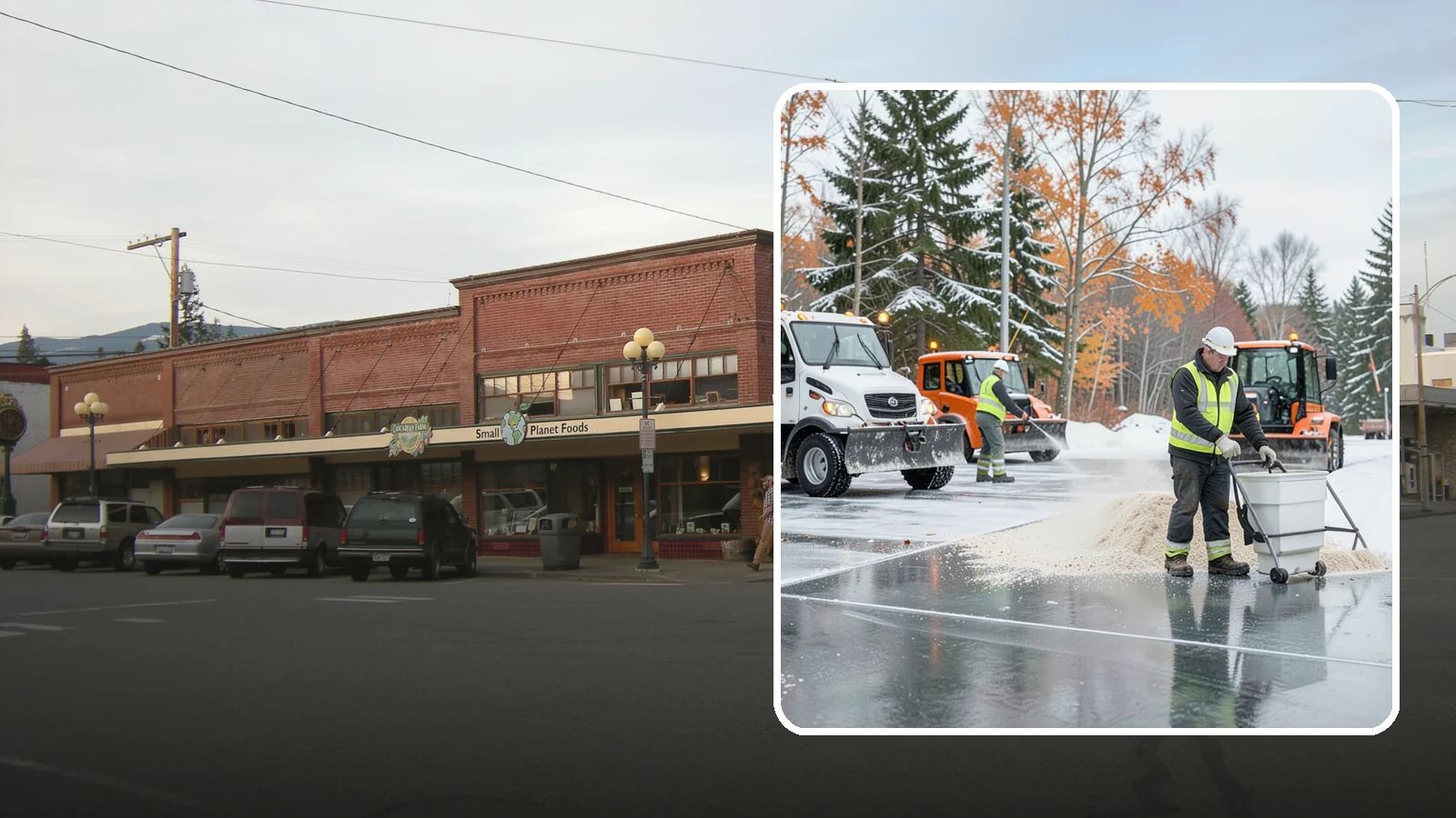 Loading Dock Deicing in Sedro-Woolley, Skagit County, WA - Deicing of loading docks and approaches so freight moves safely when ice forms on the busiest working surface.