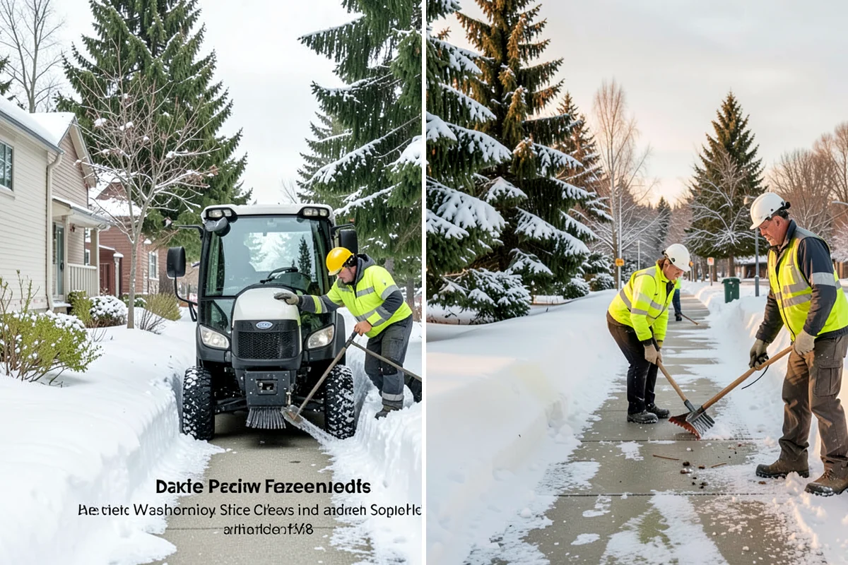 Loading Dock Deicing in Shoreline, King County, WA - Deice the dock apron and the sloped approach