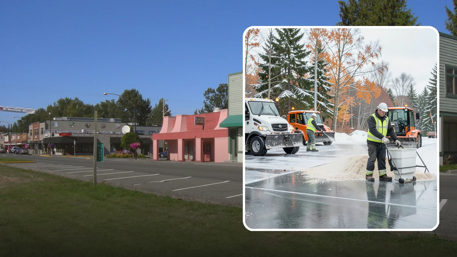 Loading Dock Deicing in Snoqualmie, King County, WA - Deicing of loading docks and approaches so freight moves safely when ice forms on the busiest working surface.
