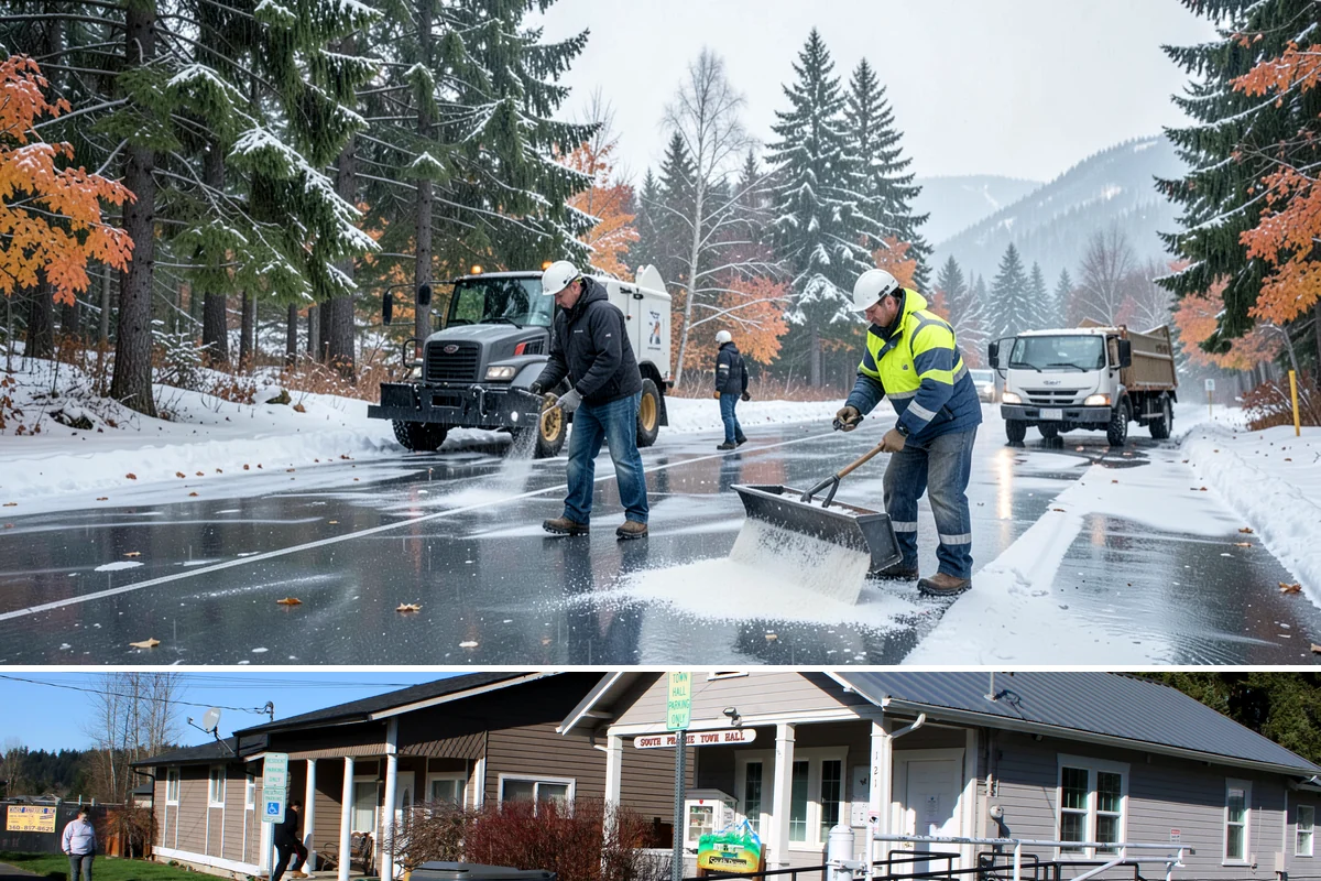 Loading Dock Deicing in South Prairie, Pierce County, WA - Keep loading docks on active deicing through every freeze of the season, most often December through February in the lowlands.