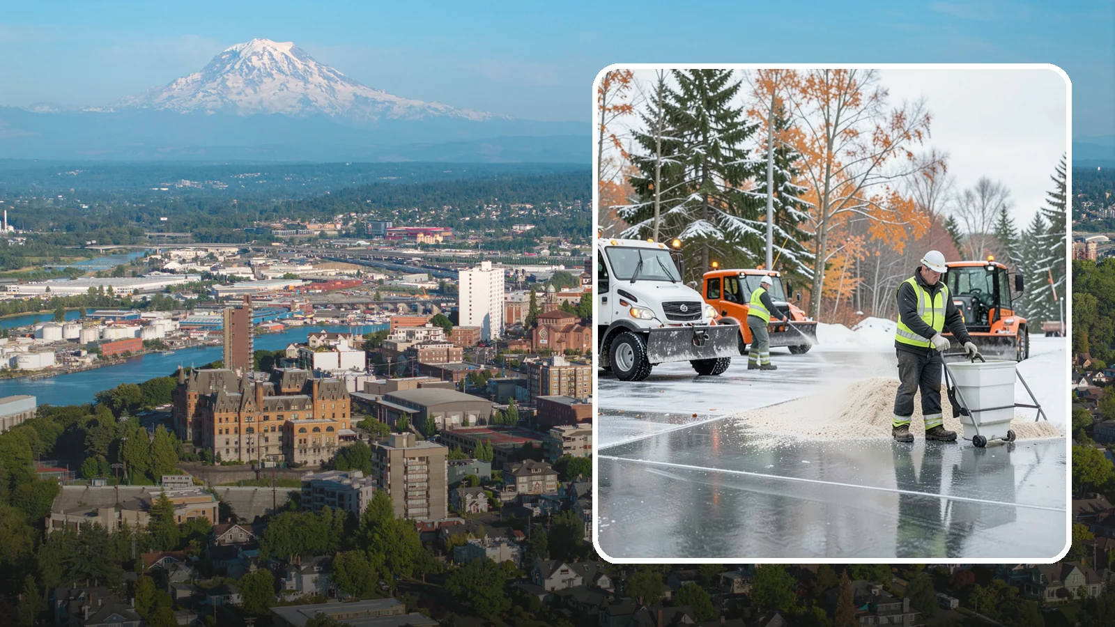 Loading Dock Deicing in Tacoma, Pierce County, WA - Deicing of loading docks and approaches so freight moves safely when ice forms on the busiest working surface.