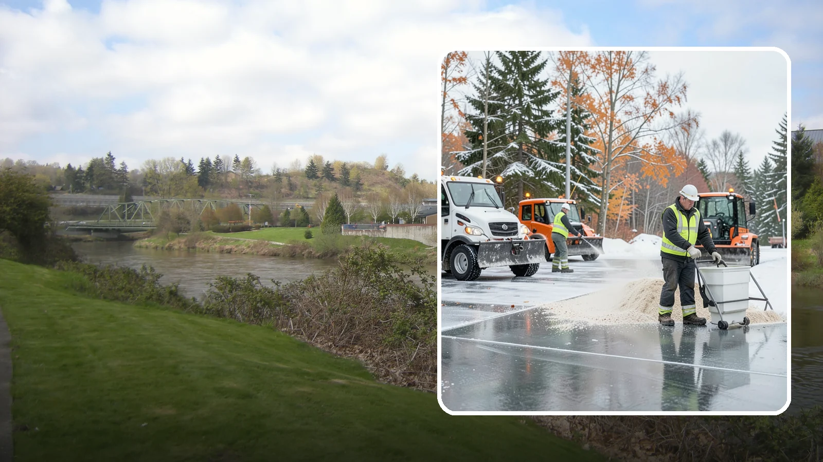 Loading Dock Deicing in Tukwila, King County, WA - Deicing of loading docks and approaches so freight moves safely when ice forms on the busiest working surface.