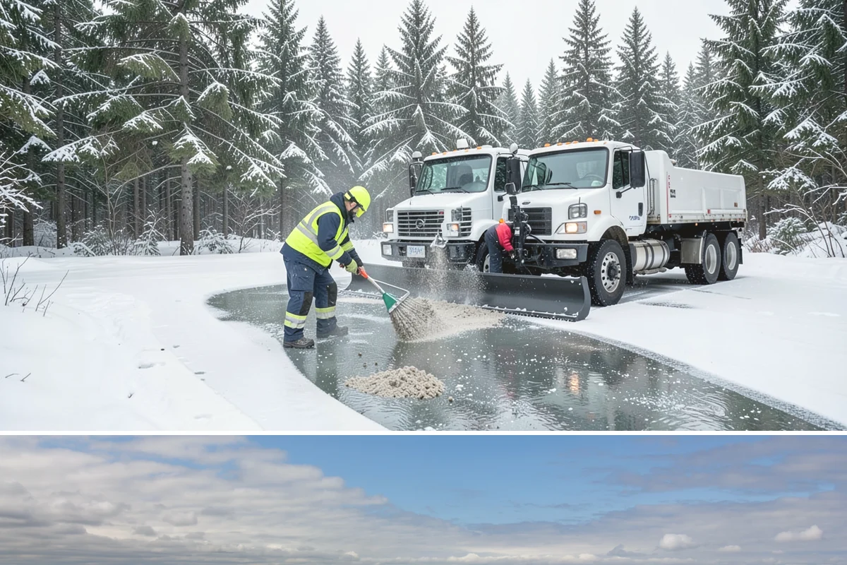 Loading Dock Deicing in University Place, Pierce County, WA - Keep loading docks on active deicing through every freeze of the season, most often December through February in the lowlands.