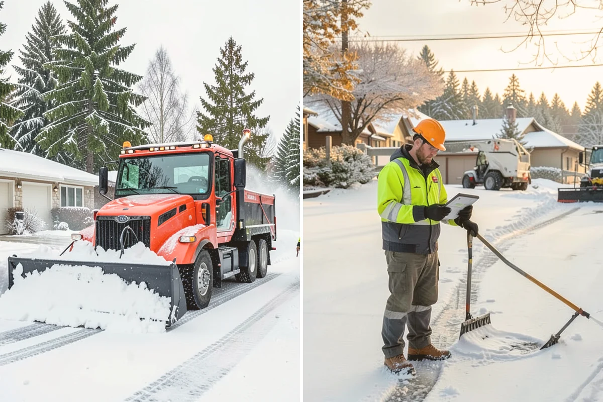 Loading Dock Snow Removal in Algona, King County, WA - Assess the dock apron, approach, and worker walk zones